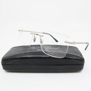 Paul Vosheront PV 619 C2 23K Gold Plated Silver, Rimless, New Eyeglasses.